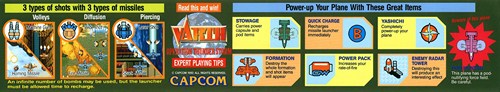 artset VARTH - operation thunderstorm - instructions card sticker manual retrogamebay
